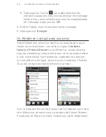 Preview for 42 page of HTC Desire C Spire Quick Start Manual