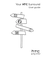 Preview for 1 page of HTC HTC Surround User Manual