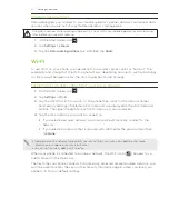 Preview for 43 page of HTC HTC Surround User Manual