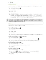 Preview for 66 page of HTC HTC Surround User Manual