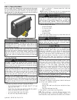 Preview for 8 page of HTP Elite XL ELX-1000 Installation, Start-Up, Maintenance, Parts, Warranty