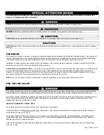 Preview for 3 page of HTP MC120 Installation Start-Up Maintenance