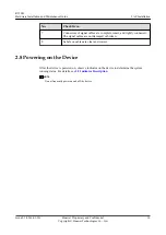 Preview for 22 page of Huawei 50082920 Hardware Installation And Maintenance Manual
