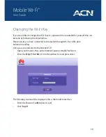 Preview for 13 page of Huawei ACN Mobile Wi-Fi User Manual