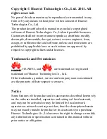 Preview for 2 page of Huawei C2930T User Manual