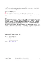 Preview for 2 page of Huawei DBU20B-N12A3 User Manual