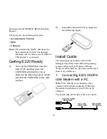 Preview for 1 page of Huawei E172 User Manual