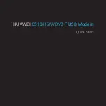 Huawei E510 Quick Start Manual preview