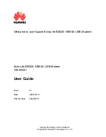 Huawei EchoLife BM325 User Manual preview