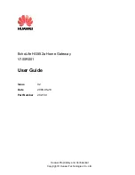 Preview for 2 page of Huawei EchoLife HG552a User Manual