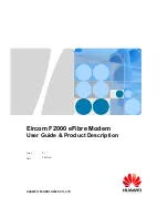 Huawei Eircom F2000 User Manual preview