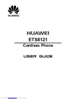 Huawei ETS8121 User Manual preview