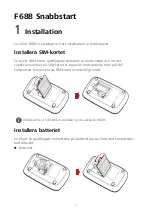 Preview for 14 page of Huawei F688 Quick Start Manual
