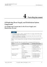 Preview for 54 page of Huawei FusionModule1000A40 ICT Solution Maintenance Manual