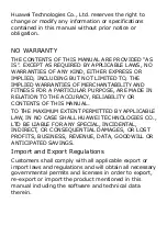 Preview for 3 page of Huawei G6150 User Manual
