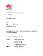 Preview for 2 page of Huawei HG655d User Manual