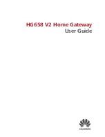 Preview for 1 page of Huawei HG658 V2 User Manual