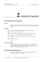 Preview for 19 page of Huawei iManager NetEco 6000 Device Installation And Commissioning Manual