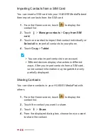 Preview for 54 page of Huawei MediaPad 10 FHD User Manual