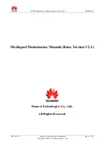 Preview for 1 page of Huawei Mediapad S7-PRO Maintenance Manual