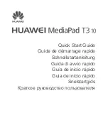 Preview for 1 page of Huawei MediaPad T3 10 Quick Start Manual