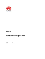 Preview for 1 page of Huawei MS2131 Hardware Design Manual