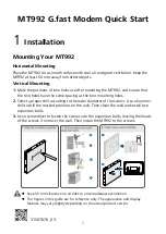 Preview for 1 page of Huawei MT992 Quick Start Manual