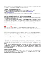Preview for 2 page of Huawei MU609 Application Manual