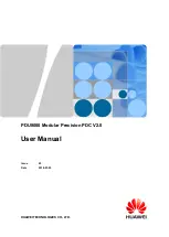 Preview for 1 page of Huawei PDU8000 Series User Manual