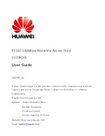 Preview for 2 page of Huawei PT530 User Manual