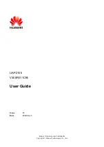 Huawei UAP2105 User Manual preview