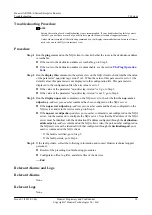 Preview for 47 page of Huawei V200R001C01 Troubleshooting Manual