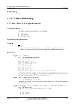 Preview for 50 page of Huawei V200R001C01 Troubleshooting Manual