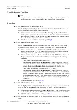 Preview for 237 page of Huawei V200R001C01 Troubleshooting Manual