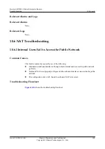 Preview for 318 page of Huawei V200R001C01 Troubleshooting Manual