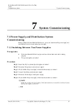 Preview for 39 page of Huawei V200R003C10 Commissioning Manual