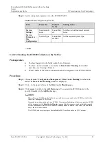 Preview for 100 page of Huawei V200R003C10 Commissioning Manual