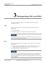 Preview for 17 page of Huawei V300R001 Parts Replacement