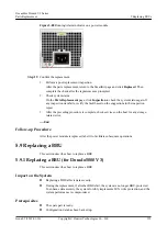 Preview for 163 page of Huawei V300R001 Parts Replacement