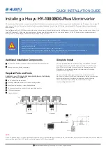 Huayu HY-1000-Plus Quick Installation Manual preview