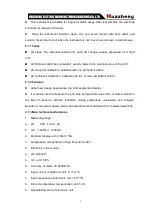 Preview for 6 page of Huazheng PHS-2F Manual