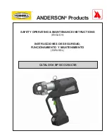 Hubbell ANDERSON BP18CC129ACSR Safety Operating & Maintenance Instructions preview