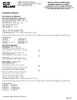 Preview for 6 page of Hubbell Killark SJIC Installation, Operation & Maintenance Data Sheet