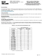 Preview for 7 page of Hubbell Killark SJIC Installation, Operation & Maintenance Data Sheet