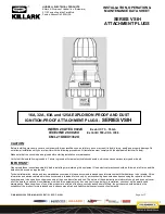 Preview for 1 page of Hubbell KILLARK VSIH Series Installation, Operation, Maintenance Manual