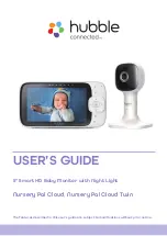 Preview for 1 page of Hubble connected Nursery Pal Skyview User Manual