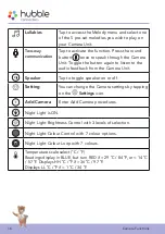 Preview for 16 page of Hubble Nursery Pal Glow User Manual