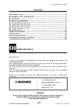 Preview for 3 page of Huchez EB20000 User Manual