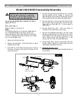 Preview for 9 page of Huck 244 series Instruction Manual