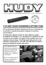 Preview for 1 page of Hudy 101081 Manual